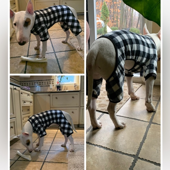 Love Gear Flannel Doggy Onezie - Picture 1 of 8